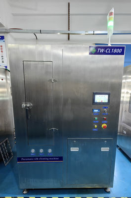 AC380V 50HZ เครื่องทําความสะอาดจออัตโนมัติ เครื่องซักผ้าสแตนสิลหลายประการ