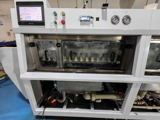 เครื่องซักผ้าส่วนตัว AC380V อุปกรณ์ทําความสะอาดแม่นยําในสายที่ทนทาน