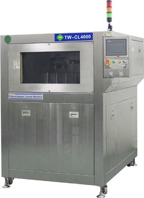 เครื่องทําความสะอาดเครื่องปัดลวดคลื่นกันสกัด 550KG ด้วยสเปรย์หมุน