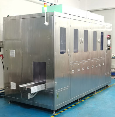 เครื่องทําความสะอาดกระเป๋าสตางค์ทนทาน 18KW Multiscene สําหรับครึ่งตัวนํา